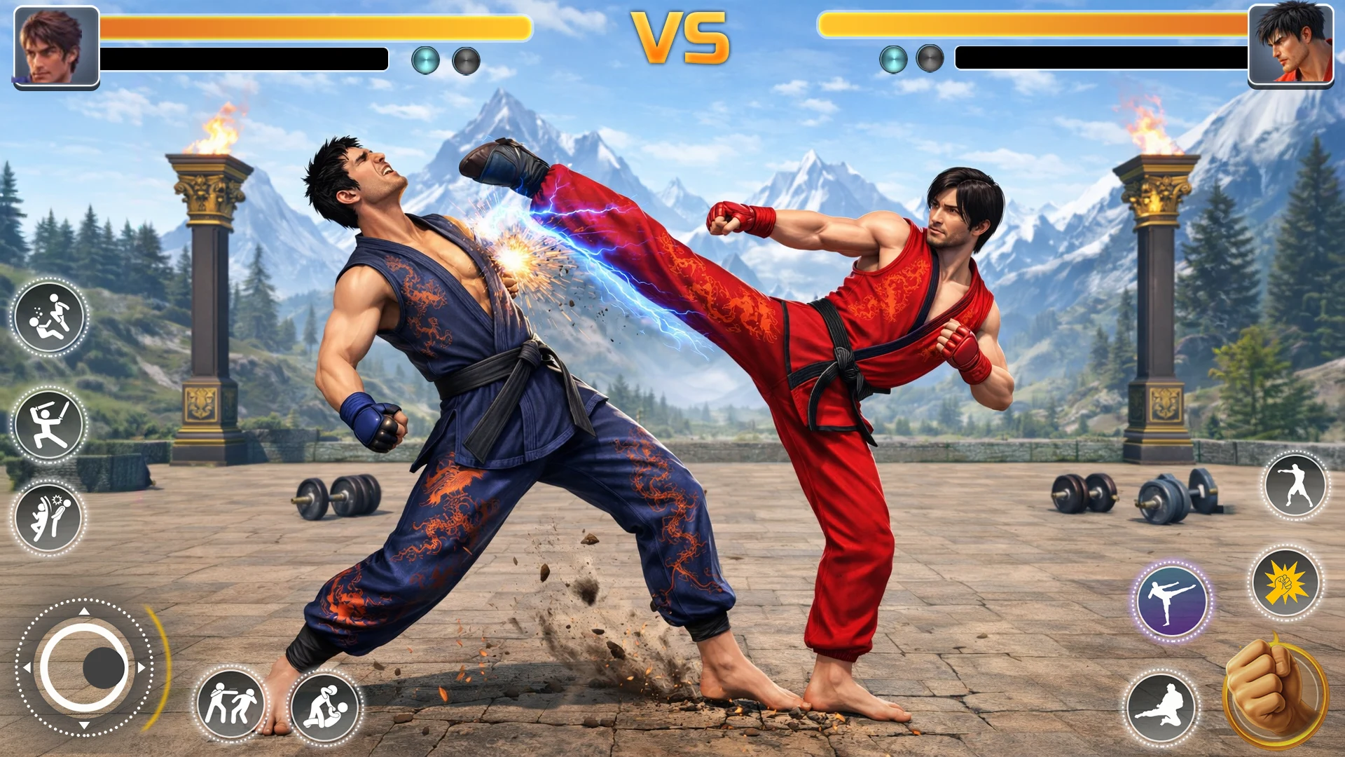Kung Fu GYM: Fighting Games screenshot